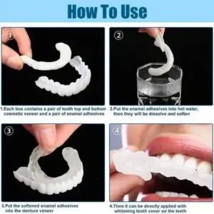 QIAWI™-Premium Custom Silicone Denture Set