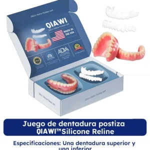 QIAWI™-Premium Custom Silicone Denture Set